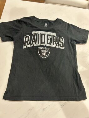 NFL Las Vegas Raiders Black Kids T-Shirt